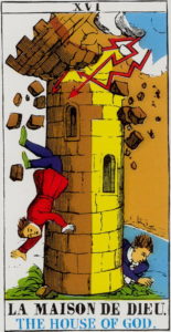 The Tower Tarot D Epinal Esoteric And Divinatory Tarot