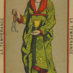 10 The Temperance – Temperance-The Priest – The Etteilla Tarot, The Book of Thoth