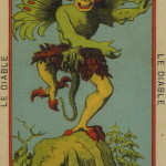 14 The Devil – Force Major-Force Minor – The Etteilla Tarot, The Book of Thoth