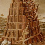16 The Tower Bruegel Tarot by Guido Zibordi Marchesi