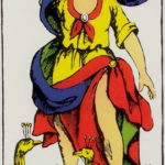 2 The High Priestess Tarot d’ Epinal