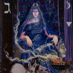 2 The High Priestess The Spiral Tarot deck by Kay Steventon