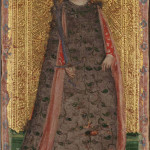 Visconti-Sforza Tarot deck Maid of Swords