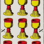 45 10 of Cups Tarot d’ Epinal