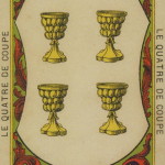 46 4 of Cups – The Etteilla Tarot, The Book of Thoth