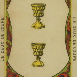 48 2 of Cups – The Etteilla Tarot, The Book of Thoth
