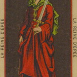 51 Queen of Swords – The Etteilla Tarot, The Book of Thoth