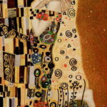 6 The Lovers The Golden Tarot of Klimt by Atanas Alexander Atanssov
