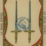 62 2 of Swords – The Etteilla Tarot, The Book of Thoth