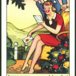 Art Deco fortune telling cards 00