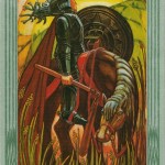 Crowley Thot Tarot Coins – Knight of Disks