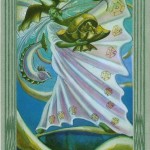 Crowley Thot Tarot Cups – Princess of Cups