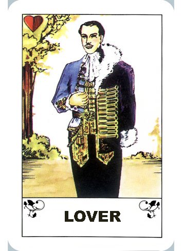 Gypsy fortune telling cards