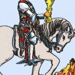 Tarot Rider-Waite 47 Knight of Cups