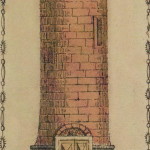 Ancient Tarot of Lombardy 16 La Torre