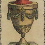 Ancient Tarot of Lombardy 30 Ace of Cups