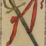 Ancient Tarot of Lombardy 37 Ace of Swords