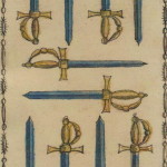Ancient Tarot of Lombardy 39 Ten of Swords