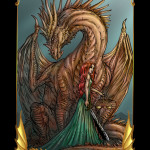 Dragon Tarot by Alecan 11 Justice