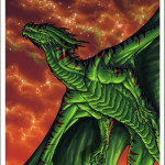 Dragon Tarot by Alecan 17 The Star