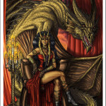 Dragon Tarot by Alecan 2 The High Priestess