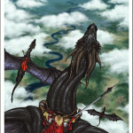 Dragon Tarot by Alecan 21 The World