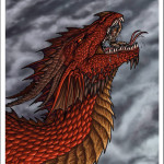 Dragon Tarot by Alecan 8 Strength