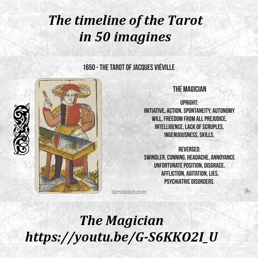 The timeline of the Tarot in 50 imagines