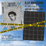 R.I.P. Rockstars Playing and Fortune-telling Cards