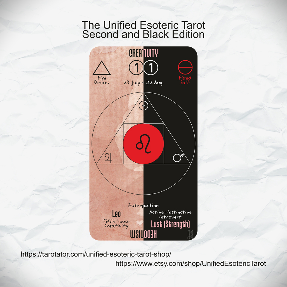 Unified Esoteric Tarot Standard and Black Editions