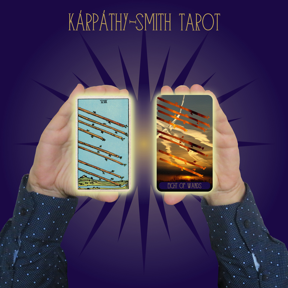 Karpathy-Smith Tarot Eight of Wands