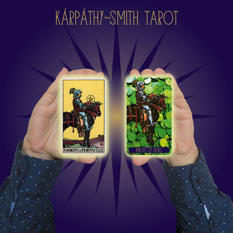 Karpathy-Smith Tarot Knight of Disks