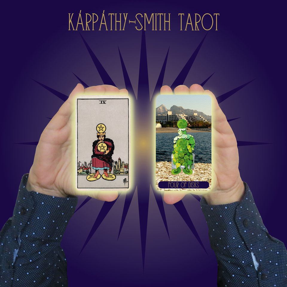 Karpathy-Smith Tarot Four of Disks