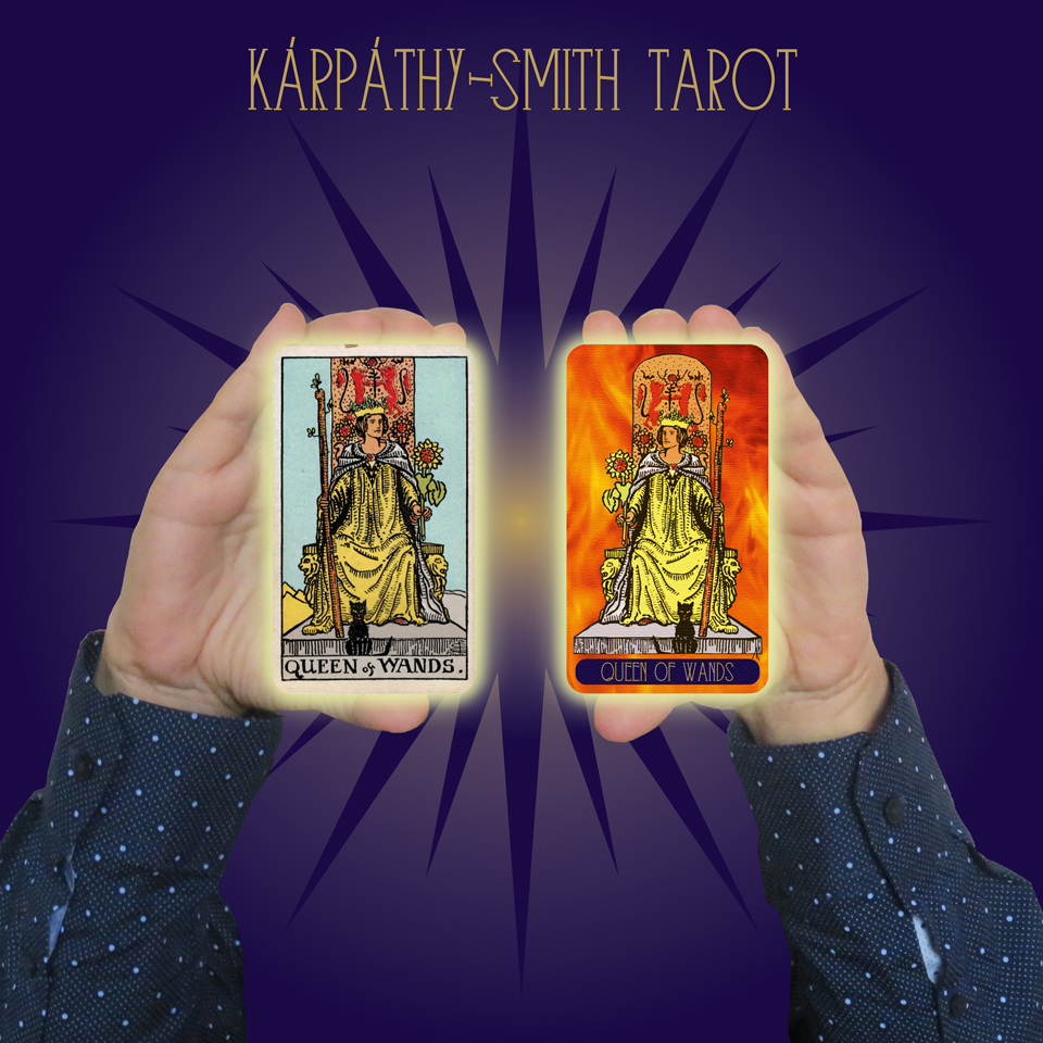 Karpathy-Smith Tarot Queen of Wands