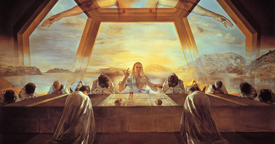 Salvador Dali The Sacrament of the Last Supper